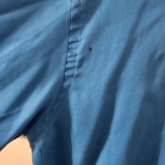 Arrow Large Men's Blue Button up - Picture 3 of 4